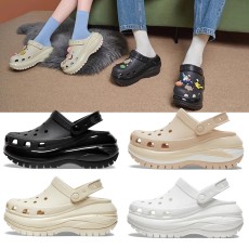 [CROCS] 크록스 클래식 메가 크러쉬 클로그  207988시리즈 3컬러 선택가능/블랙/본베이지/화이트