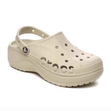 [CROCS] 크록스 바야 플랫폼 클로그 윈터화이트 208186-11S 키높이 여성샌들